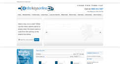 Desktop Screenshot of orderkeysonline.com