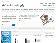 Tablet Screenshot of orderkeysonline.com